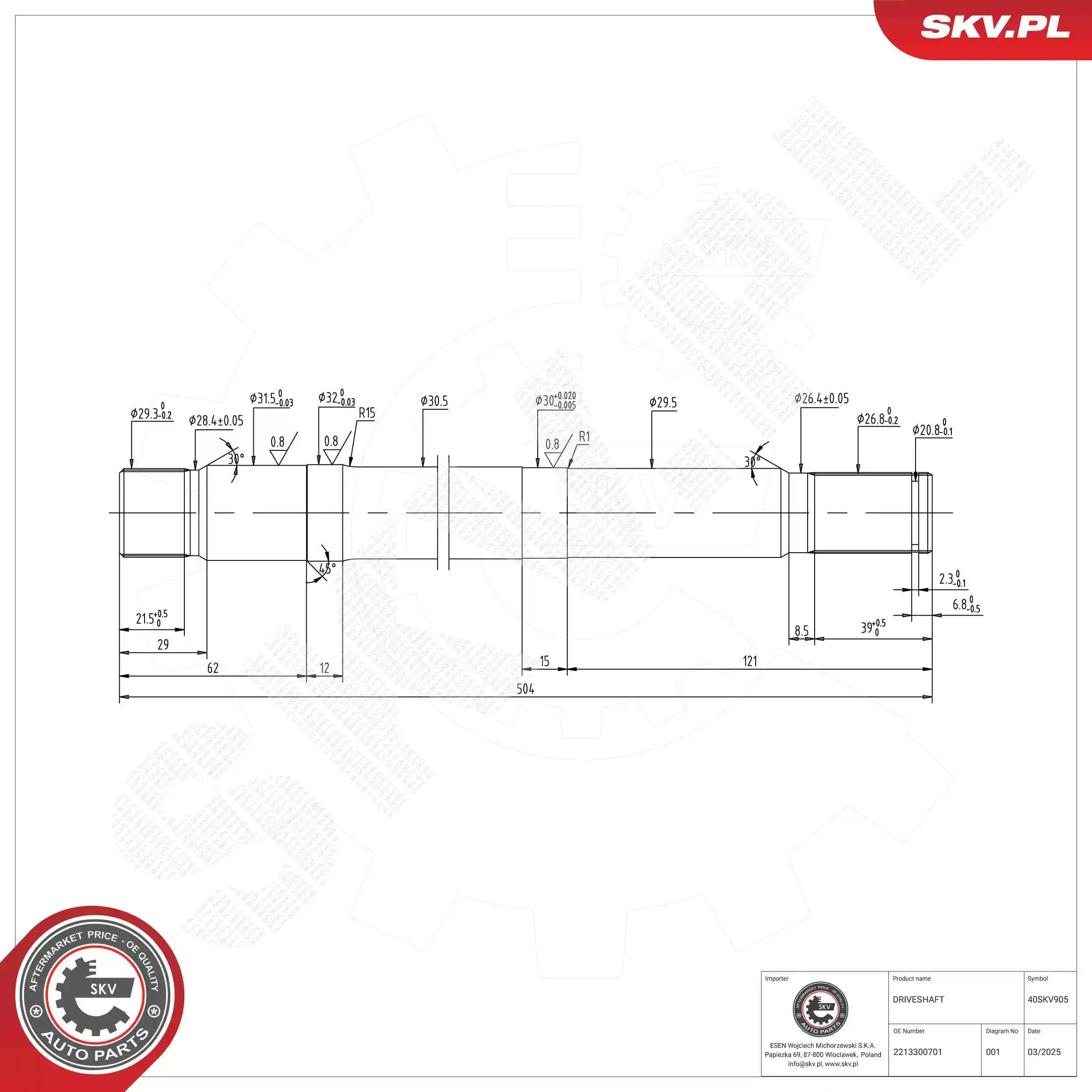 Intermediate Shaft
